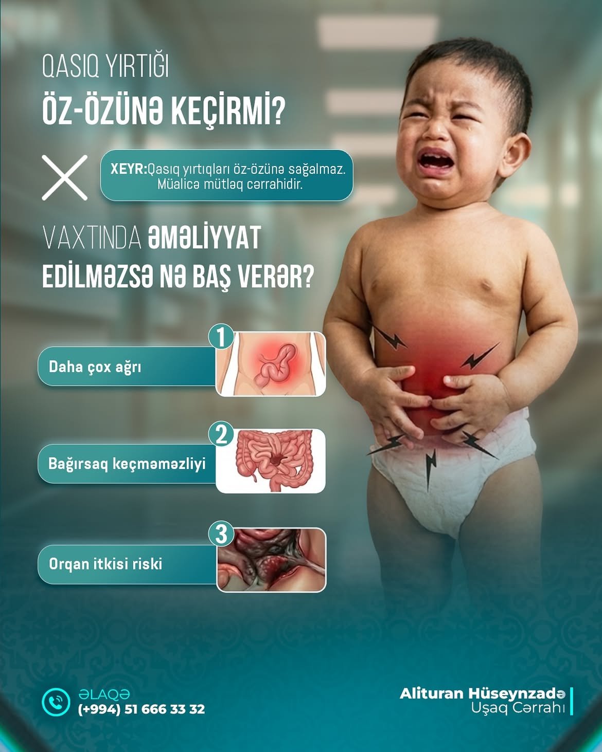 ⚠️ “Gözləyək, bəlkə öz-özünə keçər...” deməyin!
