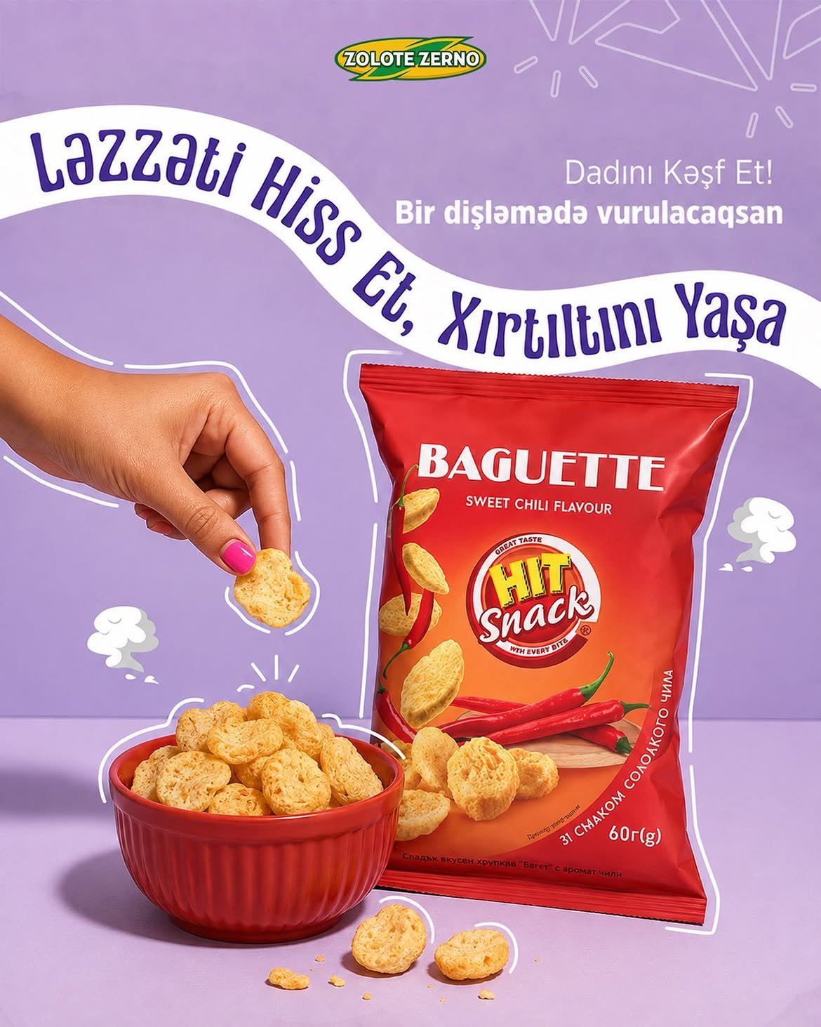 Şirin çili dadının cazibəsini hər dişləmədə hiss et!